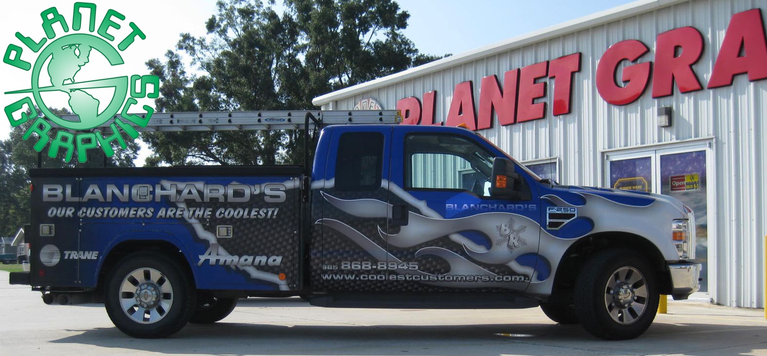 Wrap, Blanchard's, Houma, Planet Graphics